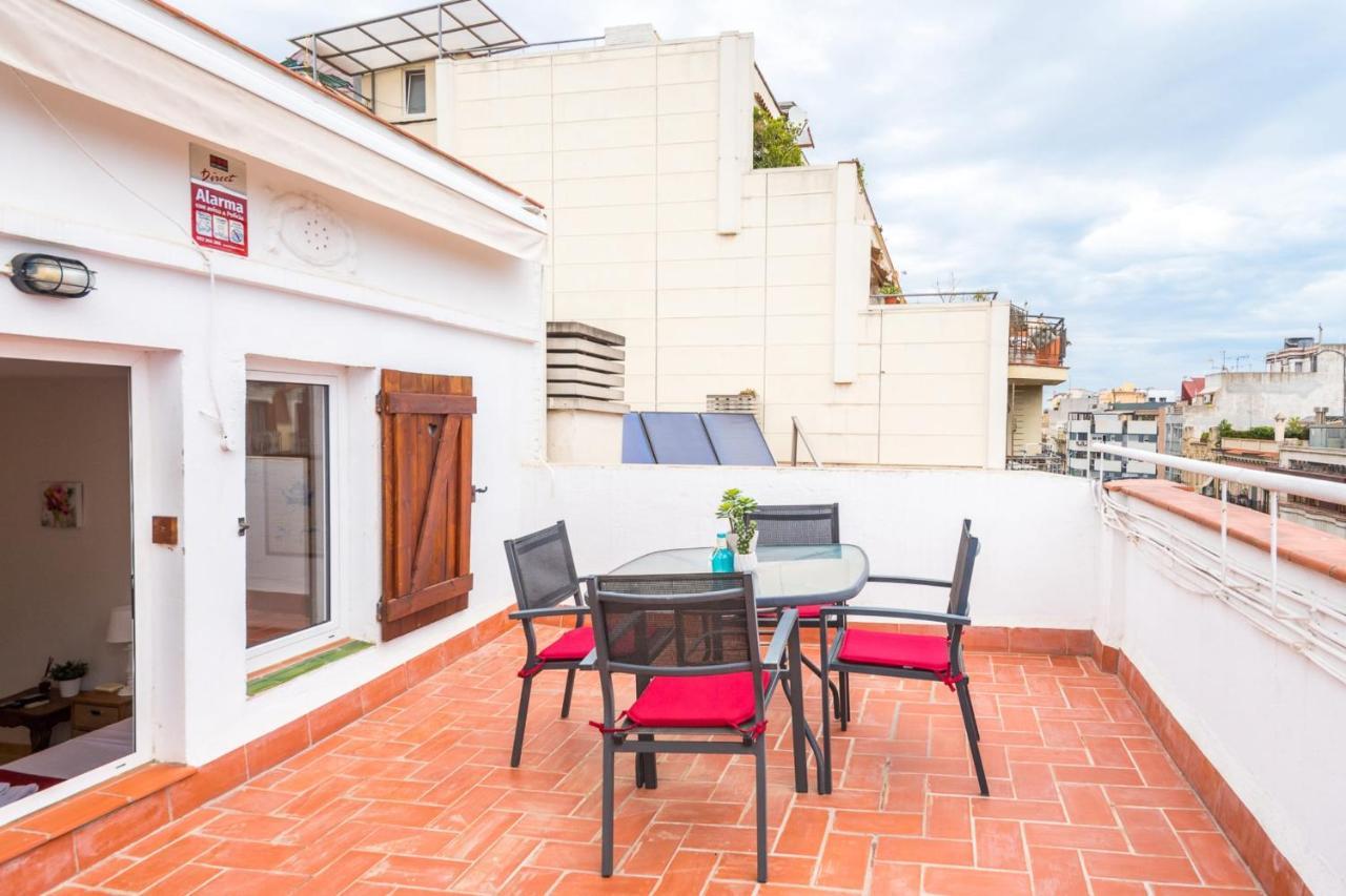 Cozy Studio With Amazing Terrace Near Plaza Espana Барселона Экстерьер фото